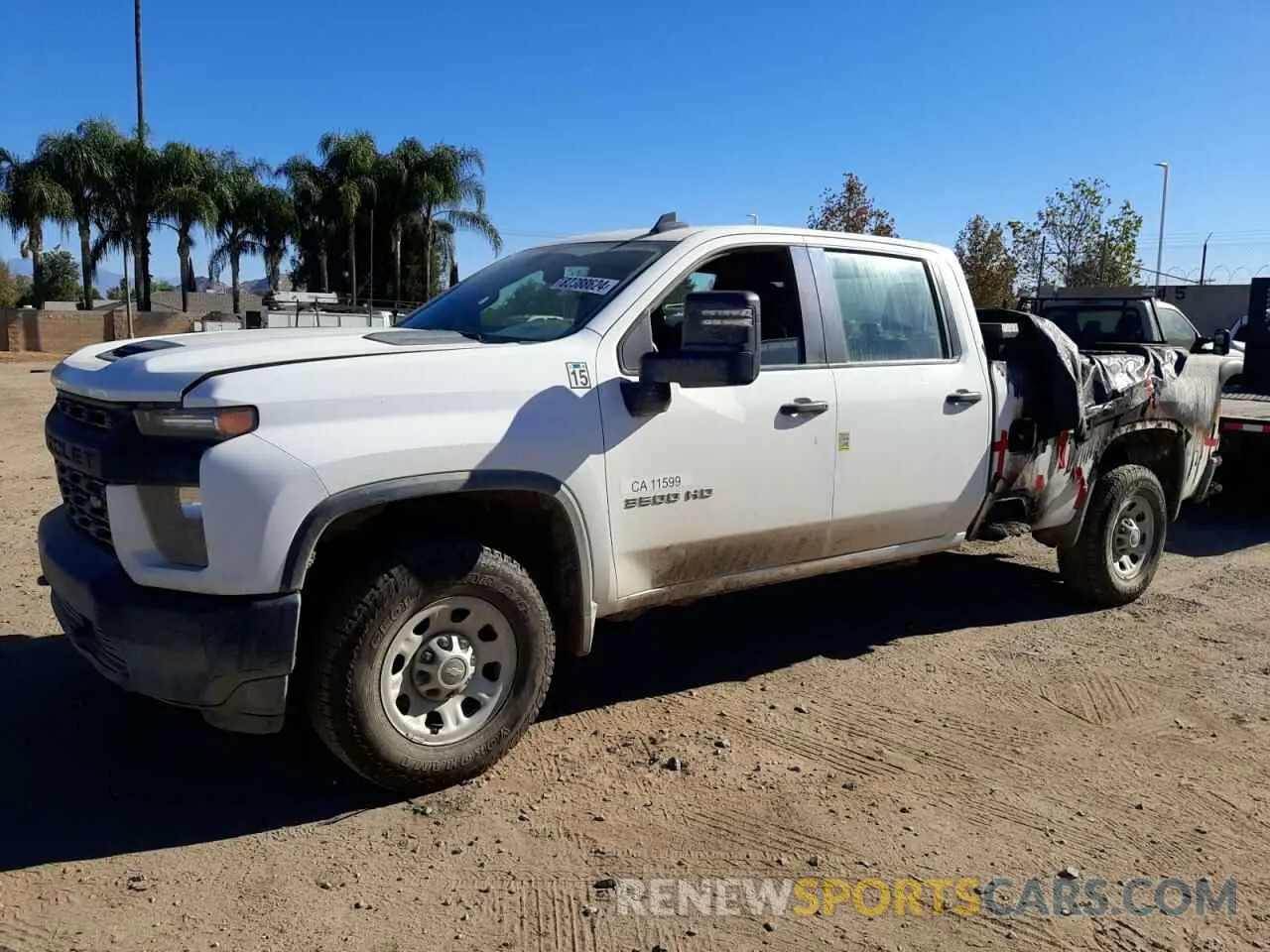1 Photograph of a damaged car 1GC4YSE71NF185739 CHEVROLET ALL Models 2022