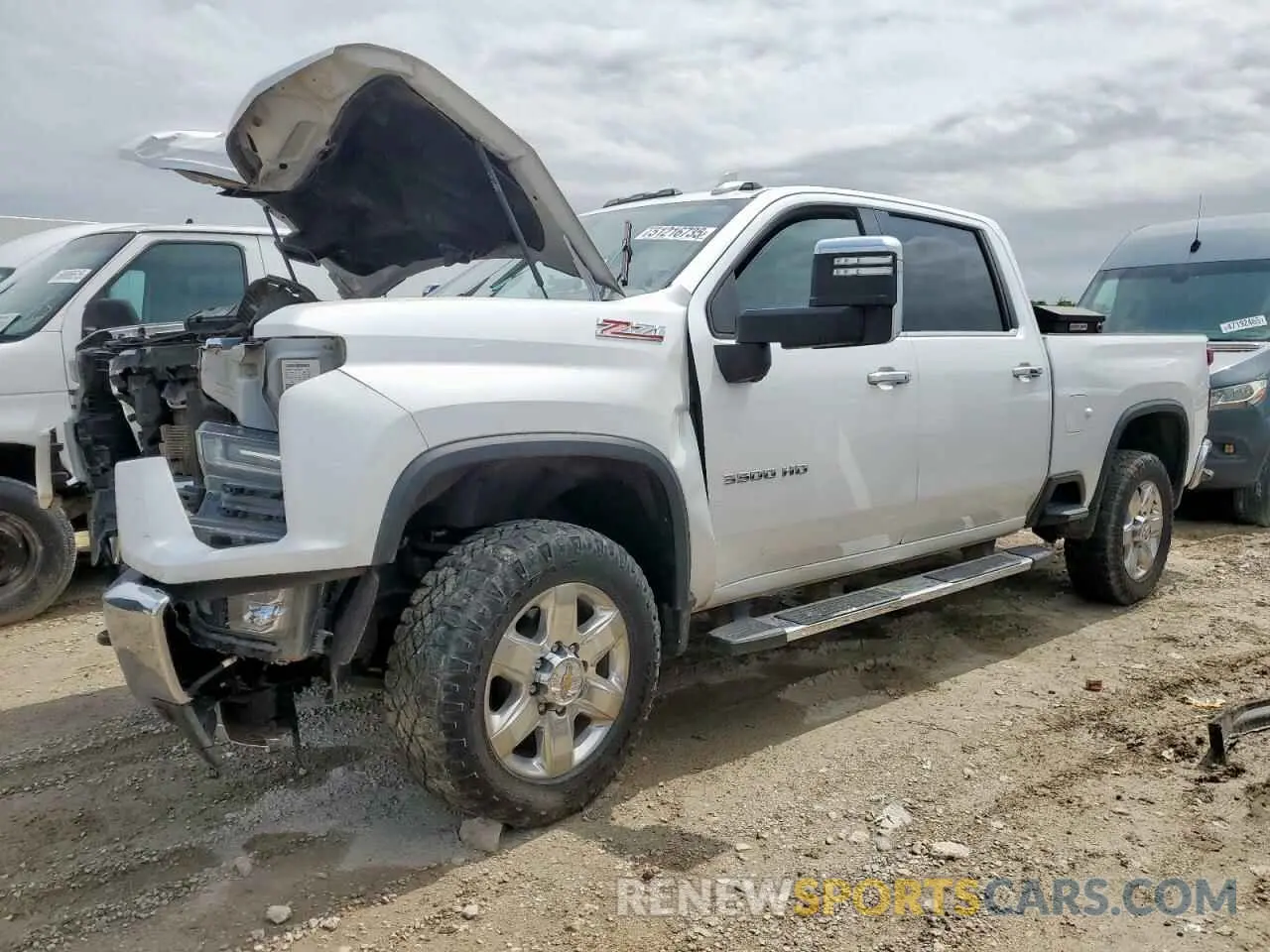 1 Photograph of a damaged car 1GC4YUEY1NF267796 CHEVROLET ALL Models 2022