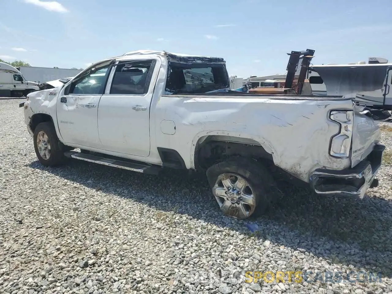 2 Photograph of a damaged car 1GC4YUEY6NF164812 CHEVROLET ALL Models 2022