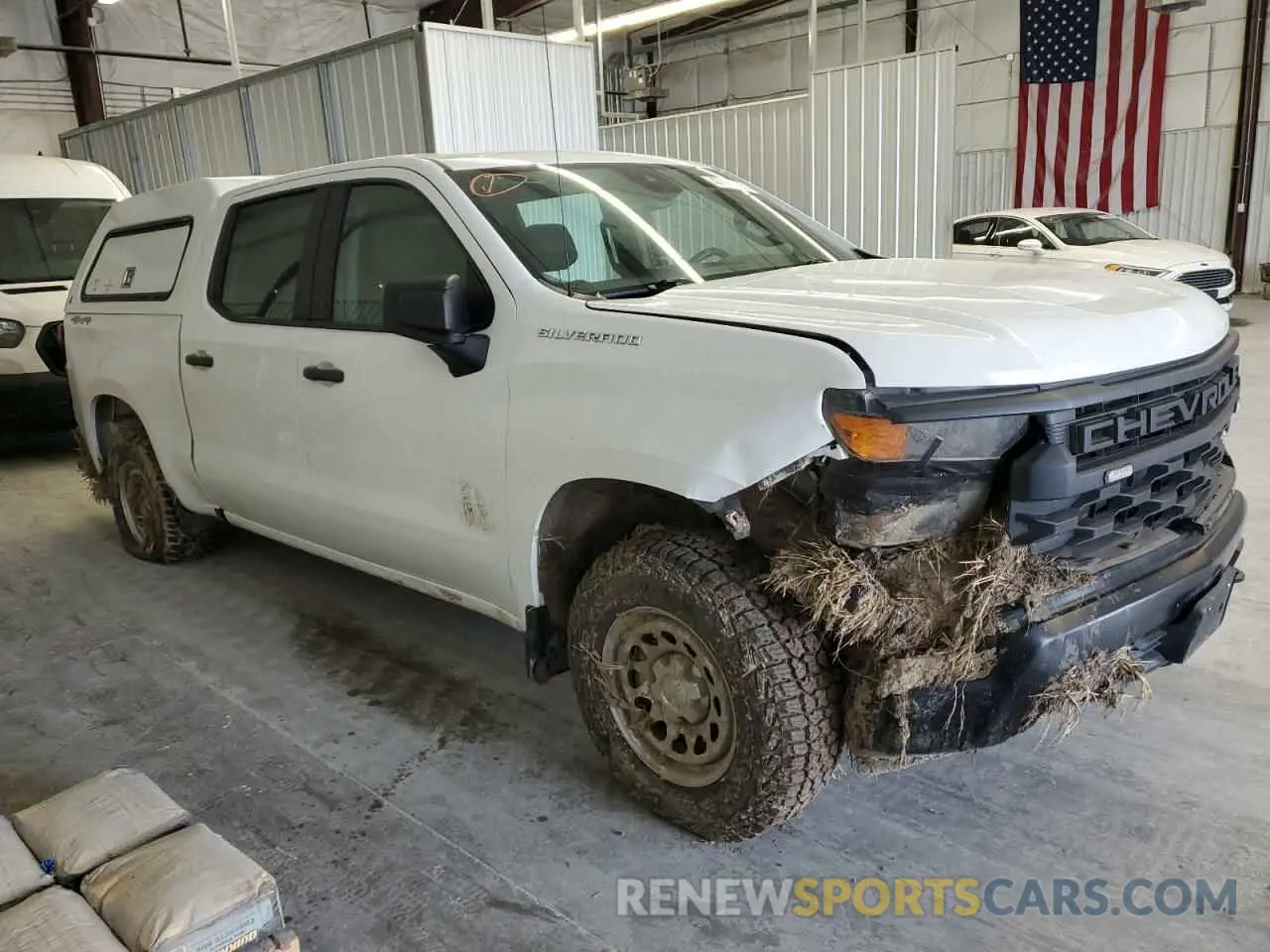 4 Photograph of a damaged car 1GCPDAEK1NZ621995 CHEVROLET ALL Models 2022