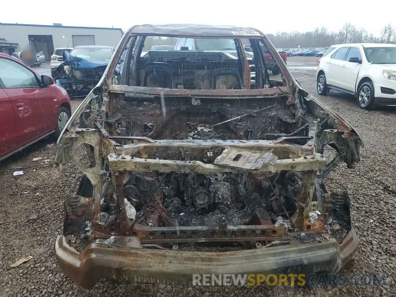 5 Photograph of a damaged car 1GCPDBEK1NZ587403 CHEVROLET ALL Models 2022
