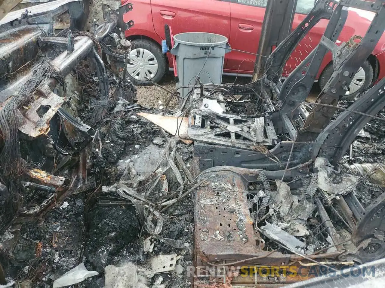 7 Photograph of a damaged car 1GCPDBEK1NZ587403 CHEVROLET ALL Models 2022
