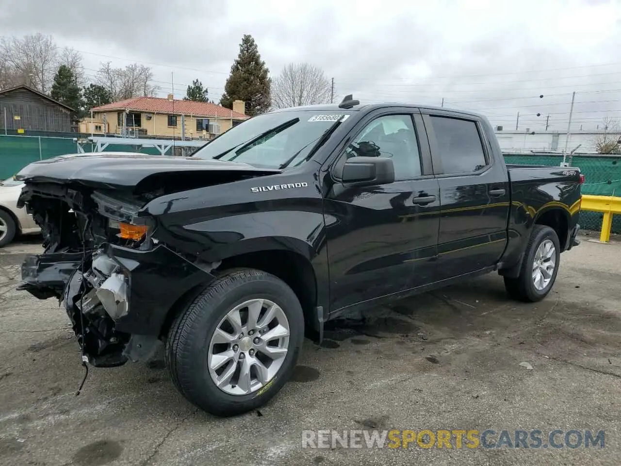 1 Photograph of a damaged car 1GCPDBEK6NZ590510 CHEVROLET ALL Models 2022
