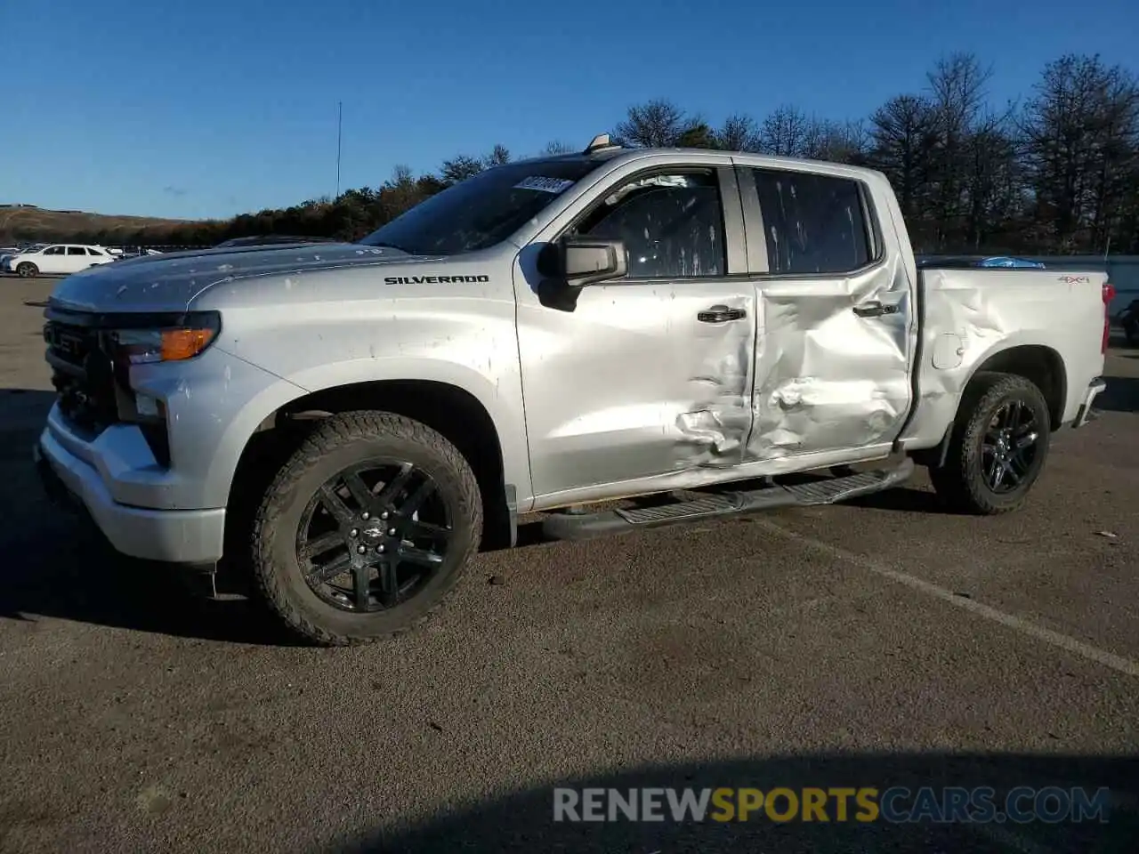 1 Photograph of a damaged car 1GCPDBEK9NZ538563 CHEVROLET ALL Models 2022