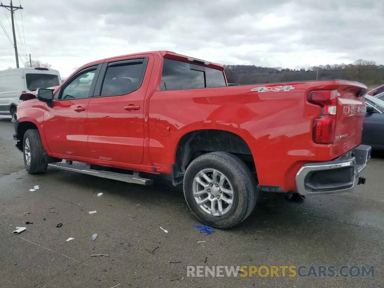 2 Photograph of a damaged car 1GCPDDEK0NZ524093 CHEVROLET ALL Models 2022
