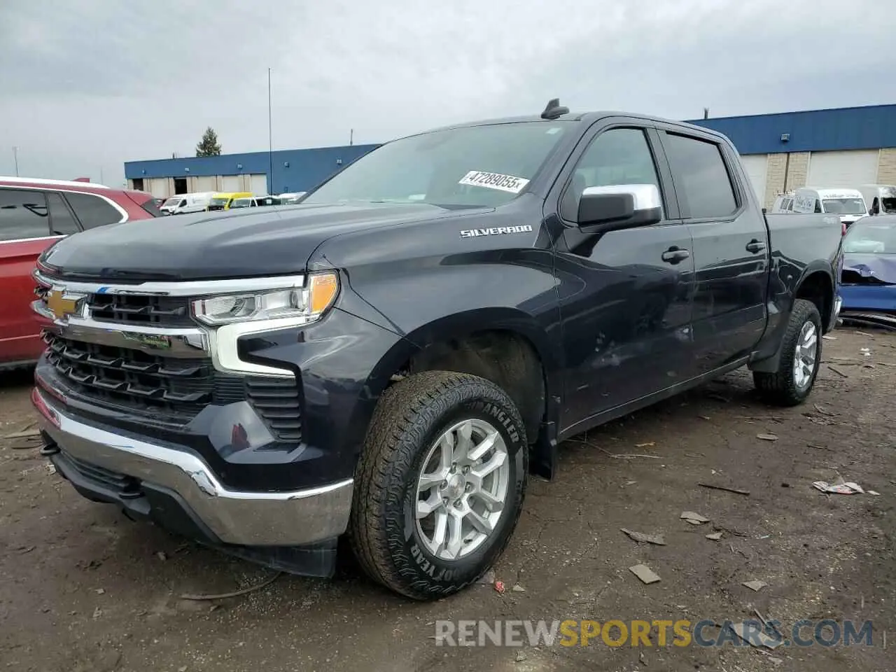 1 Photograph of a damaged car 1GCPDKEK7NZ530249 CHEVROLET ALL Models 2022
