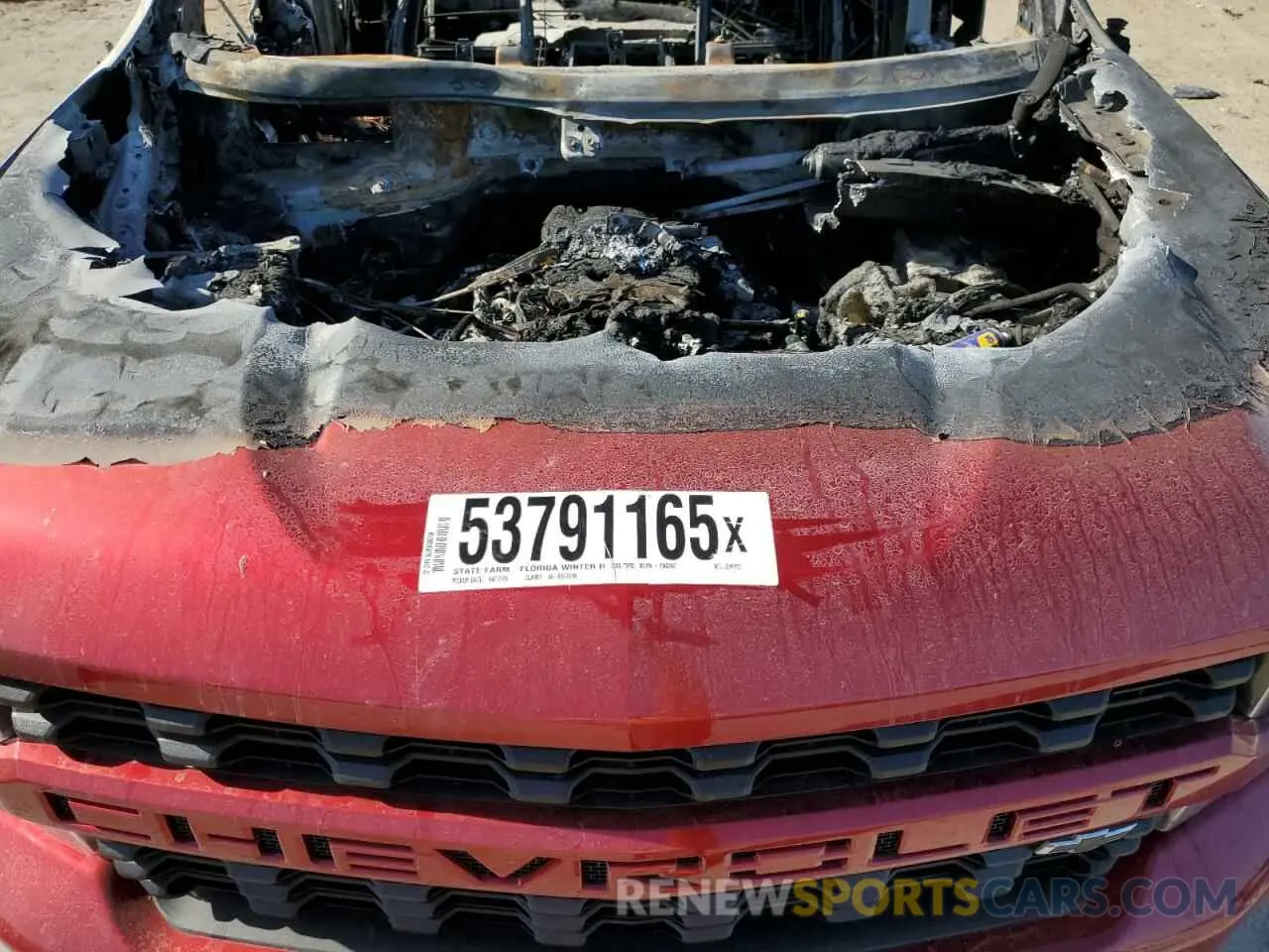 11 Photograph of a damaged car 1GCPWBEK4NZ236768 CHEVROLET ALL Models 2022