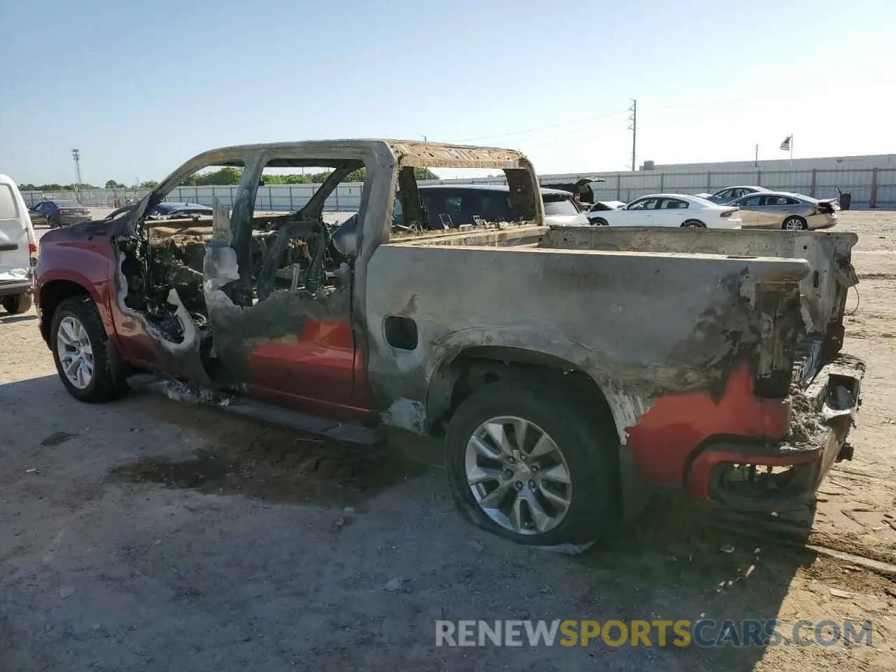 2 Photograph of a damaged car 1GCPWBEK4NZ236768 CHEVROLET ALL Models 2022