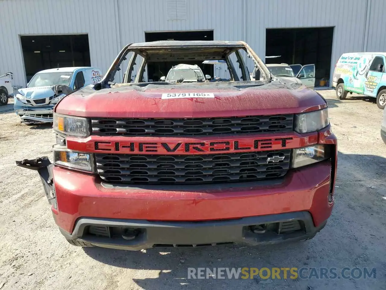 5 Photograph of a damaged car 1GCPWBEK4NZ236768 CHEVROLET ALL Models 2022