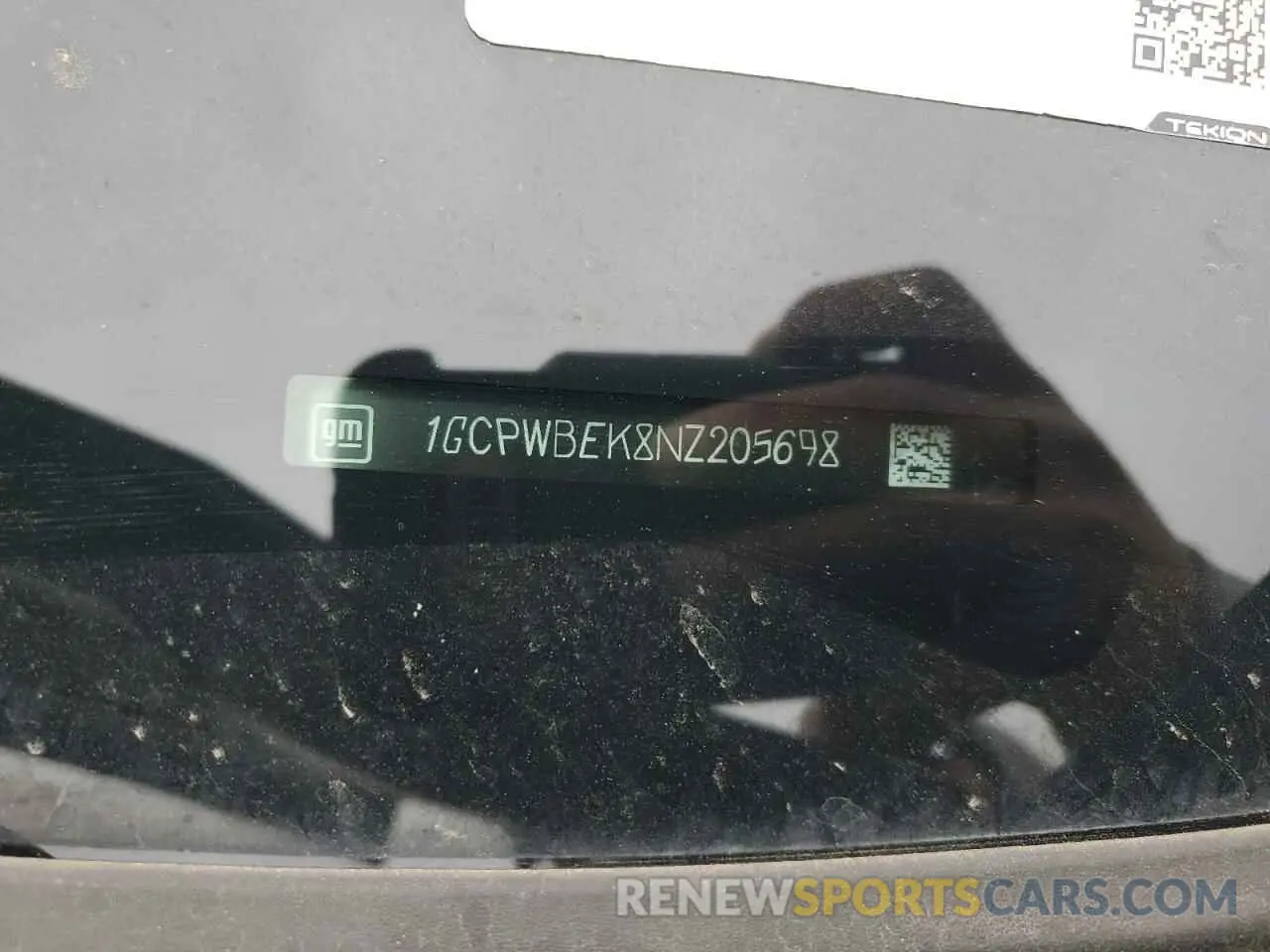 12 Photograph of a damaged car 1GCPWBEK8NZ205698 CHEVROLET ALL Models 2022