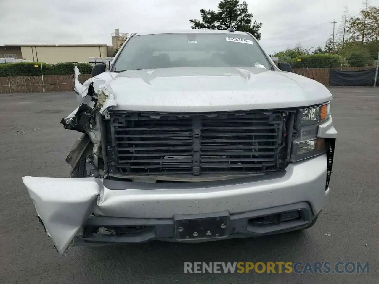 5 Photograph of a damaged car 1GCPWBEK8NZ205698 CHEVROLET ALL Models 2022