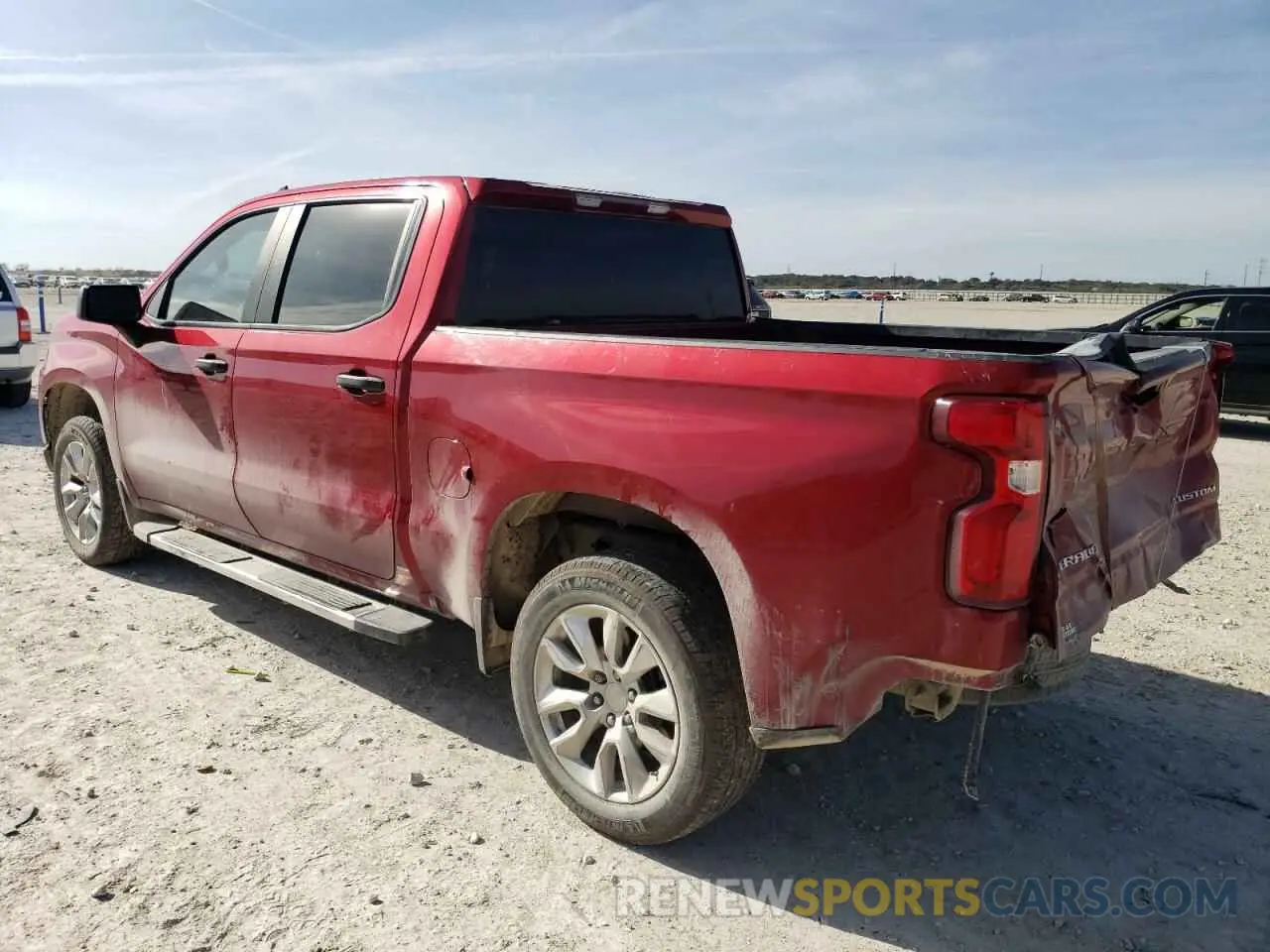 2 Photograph of a damaged car 1GCPWBEK9NZ113225 CHEVROLET ALL Models 2022