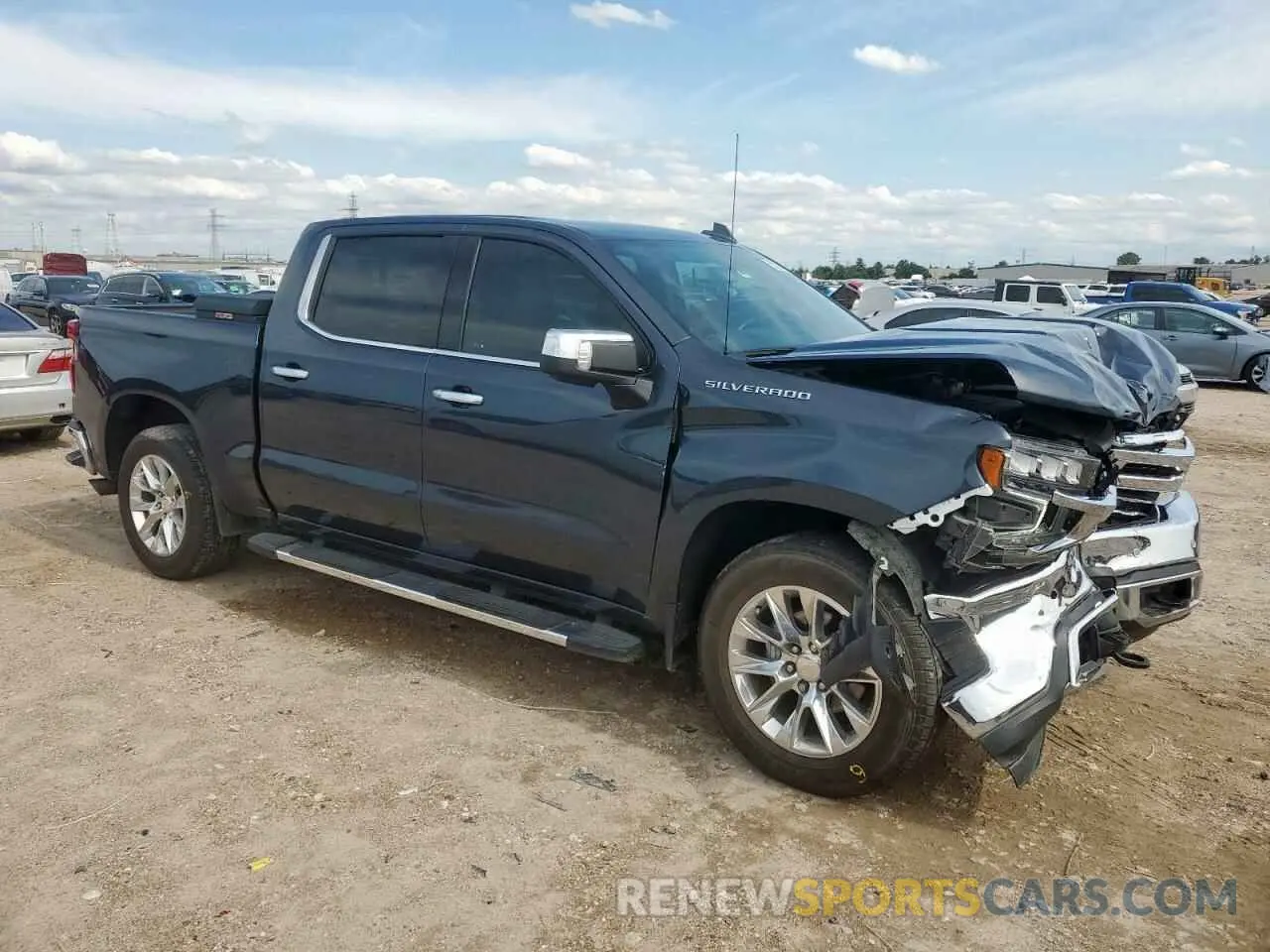 4 Photograph of a damaged car 1GCPWEED6NZ188550 CHEVROLET ALL Models 2022