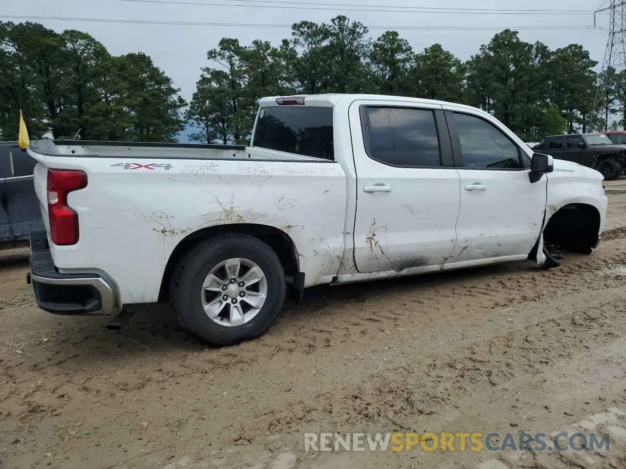 3 Photograph of a damaged car 1GCPYDEK1NZ146354 CHEVROLET ALL Models 2022