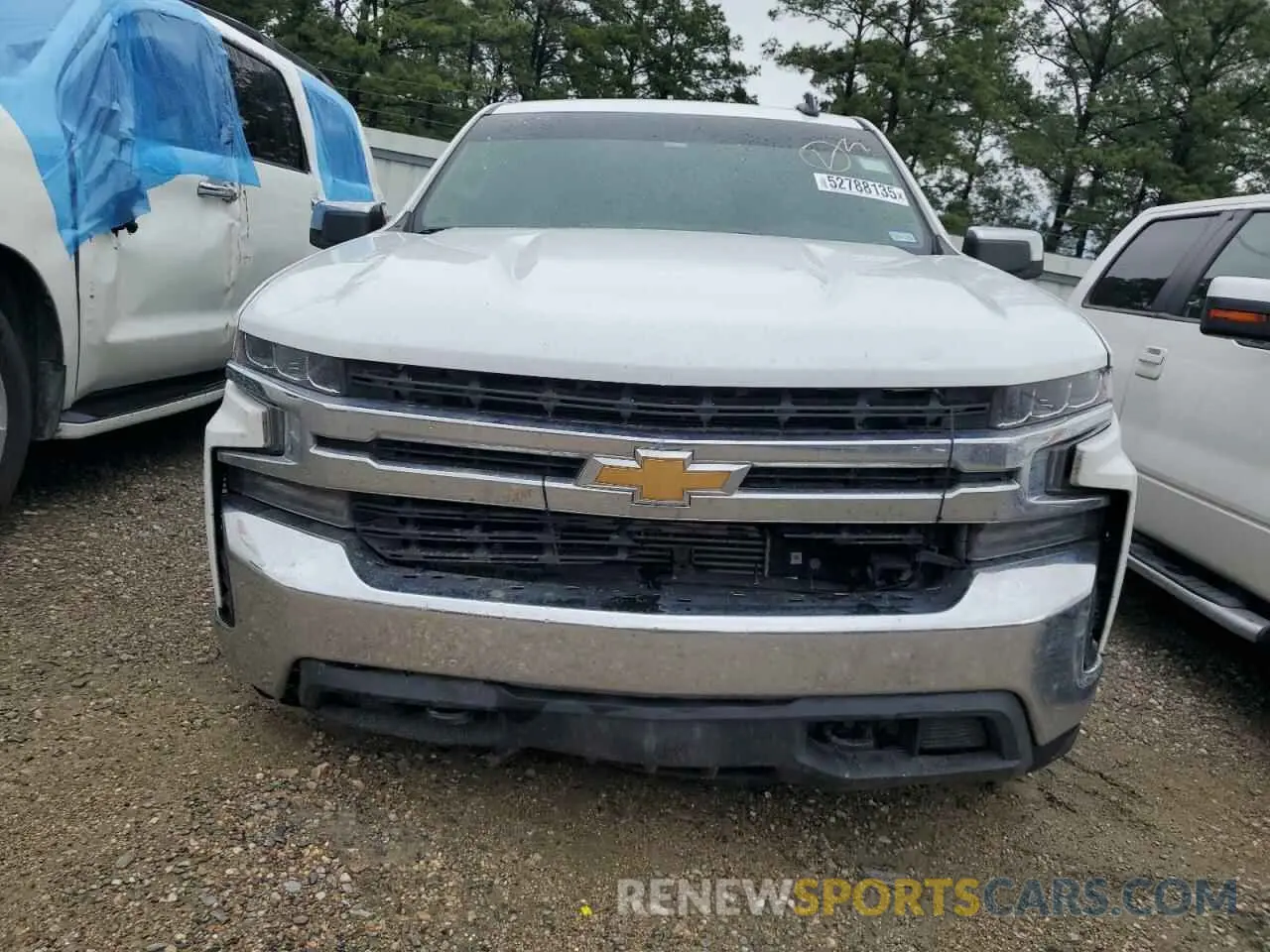 5 Photograph of a damaged car 1GCPYDEK1NZ146354 CHEVROLET ALL Models 2022