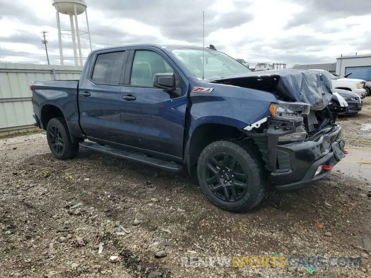 4 Photograph of a damaged car 1GCPYFEDXNZ182511 CHEVROLET ALL Models 2022