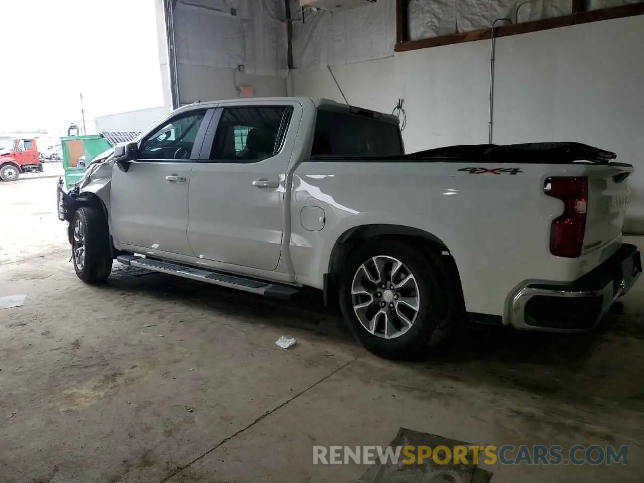 2 Photograph of a damaged car 1GCPYJEK3NZ238340 CHEVROLET ALL Models 2022