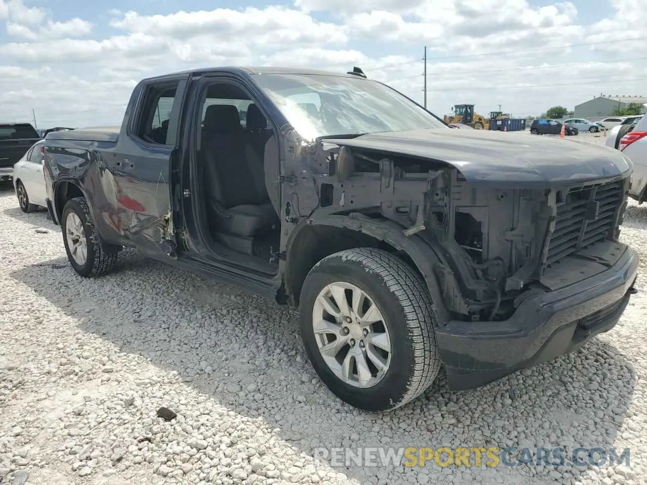 4 Photograph of a damaged car 1GCRABEK8NZ508276 CHEVROLET ALL Models 2022