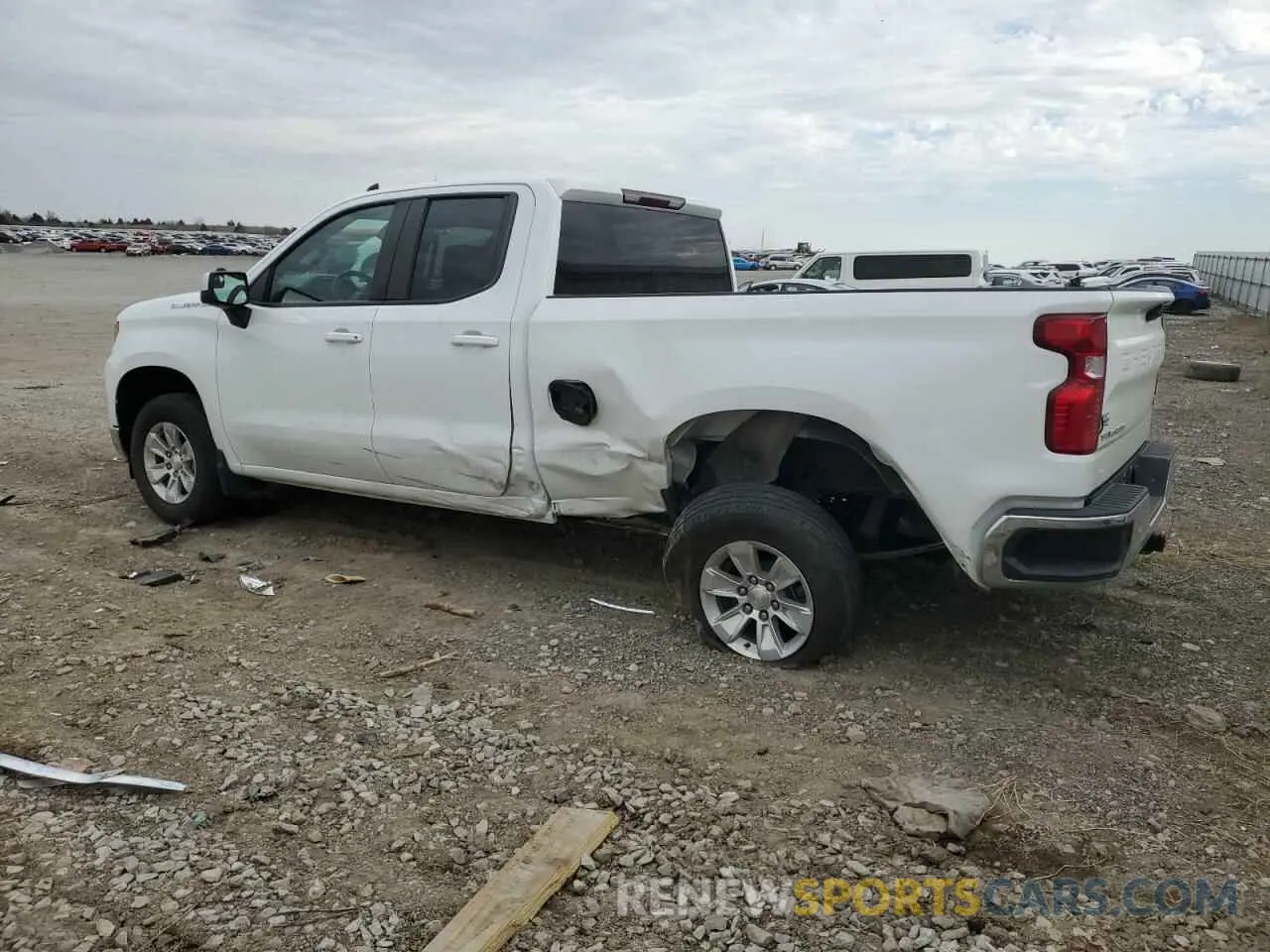 2 Photograph of a damaged car 1GCRACEK9NZ518823 CHEVROLET ALL Models 2022