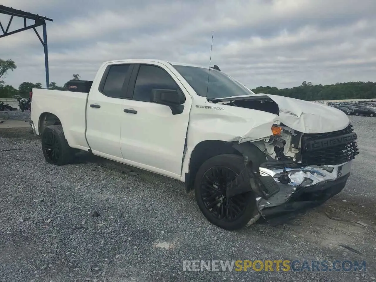 4 Photograph of a damaged car 1GCRWAEK6NZ201183 CHEVROLET ALL Models 2022
