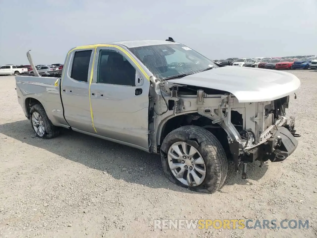 4 Photograph of a damaged car 1GCRWBEK2NZ213739 CHEVROLET ALL Models 2022