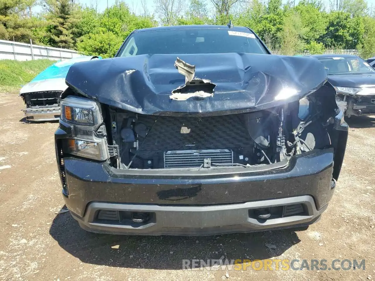 5 Photograph of a damaged car 1GCRYBEK4NZ149973 CHEVROLET ALL Models 2022
