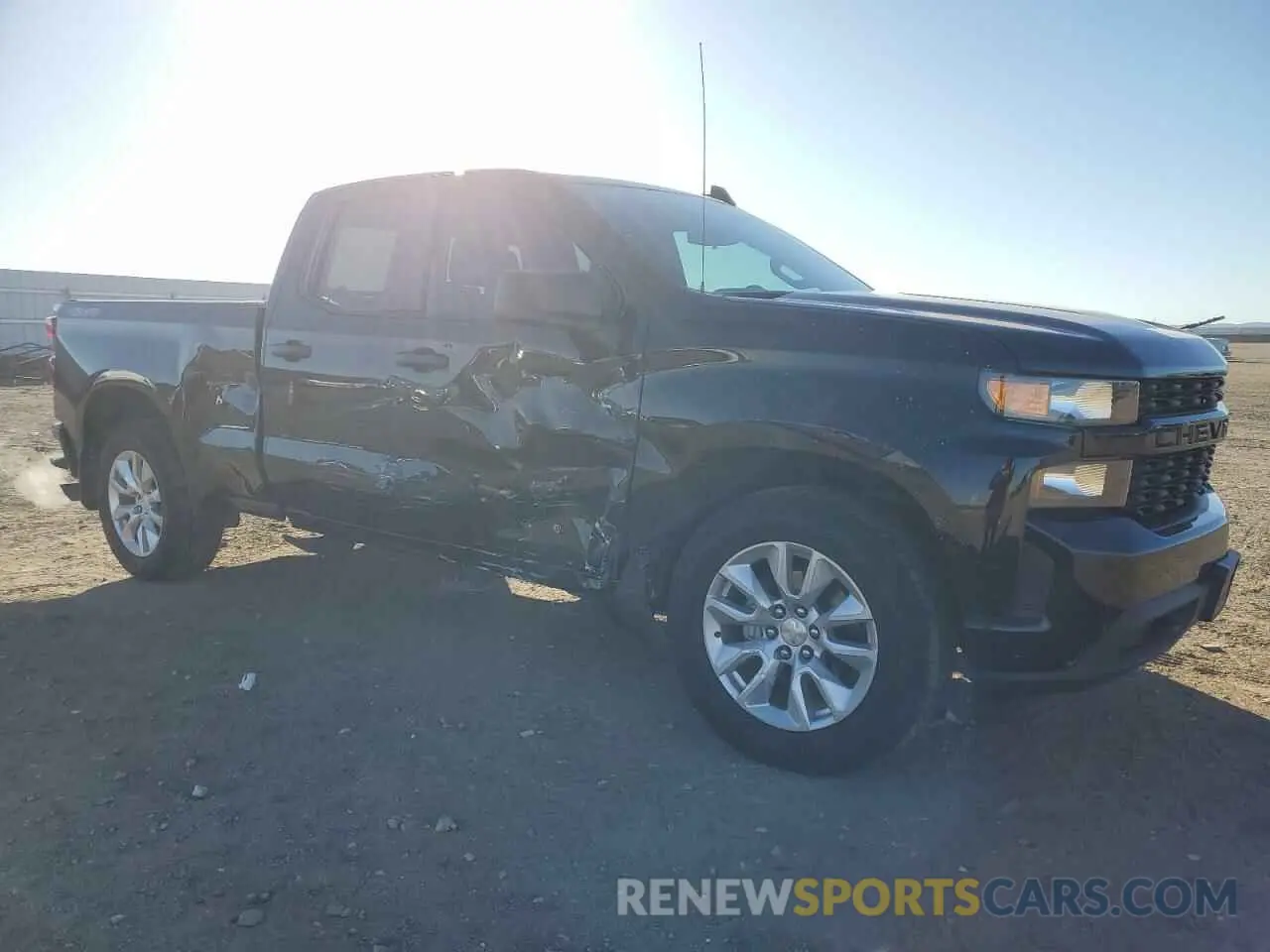 4 Photograph of a damaged car 1GCRYBEK8NZ221659 CHEVROLET ALL Models 2022