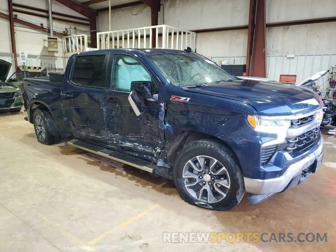 4 Photograph of a damaged car 1GCUDDED5NZ590109 CHEVROLET ALL Models 2022