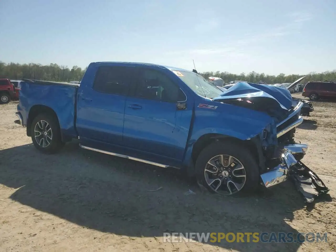 4 Photograph of a damaged car 1GCUDDED5NZ615770 CHEVROLET ALL Models 2022