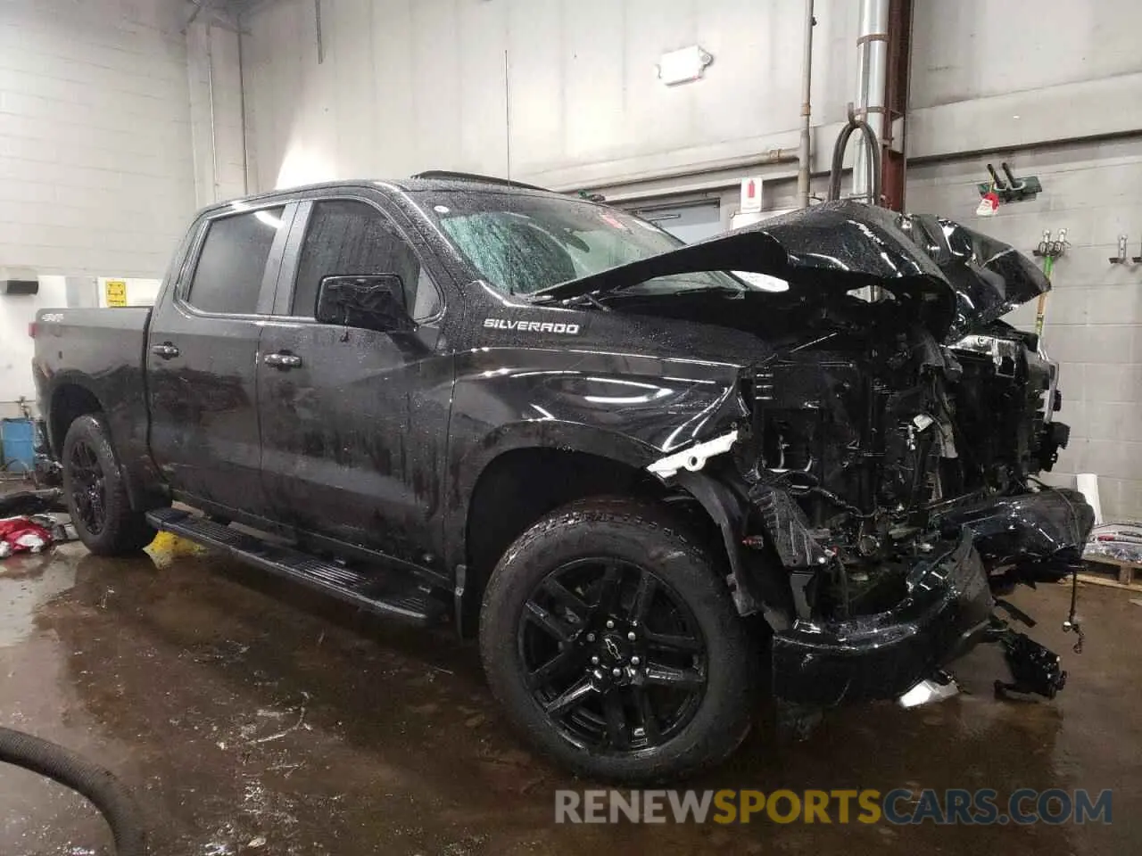 4 Photograph of a damaged car 1GCUDEED0NZ528834 CHEVROLET ALL Models 2022