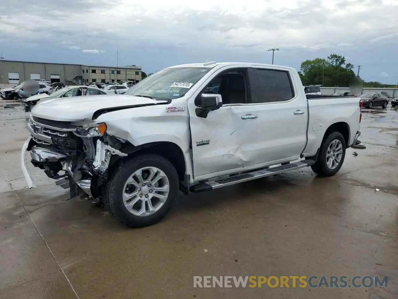 1 Photograph of a damaged car 1GCUDGEDXNZ548715 CHEVROLET ALL Models 2022