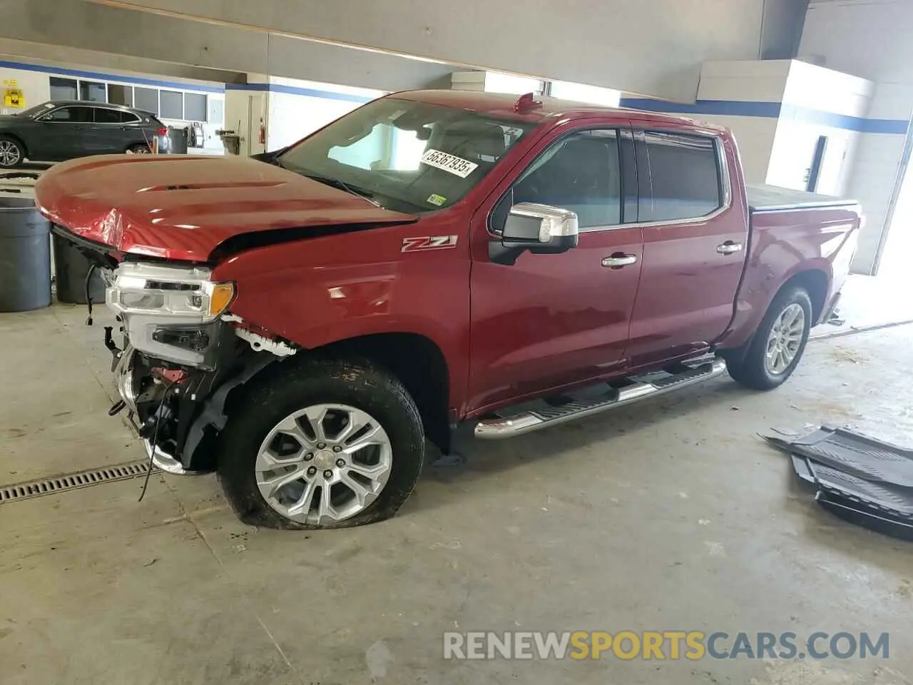1 Photograph of a damaged car 1GCUDGEL6NZ557015 CHEVROLET ALL Models 2022