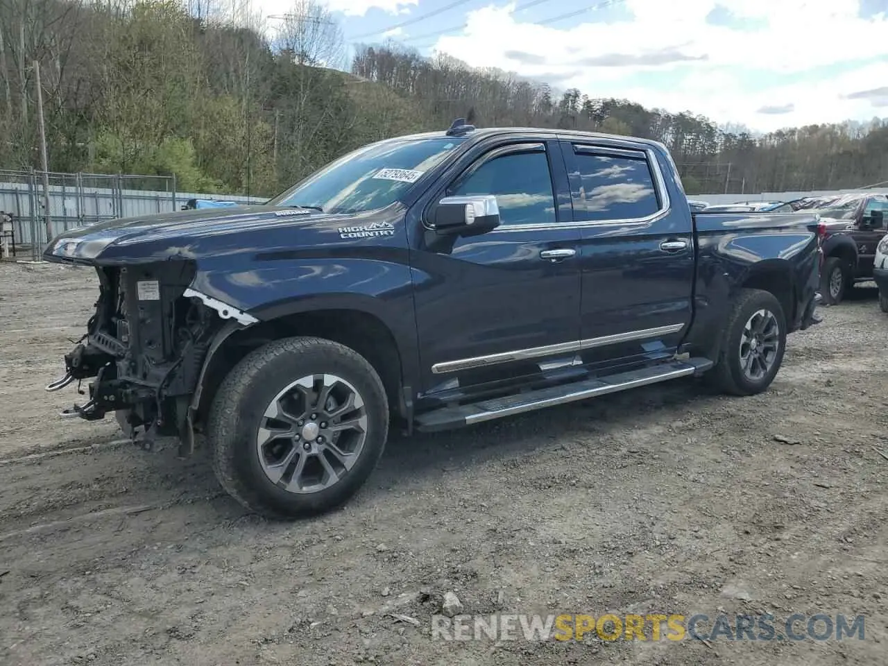 1 Photograph of a damaged car 1GCUDJETXNZ525195 CHEVROLET ALL Models 2022