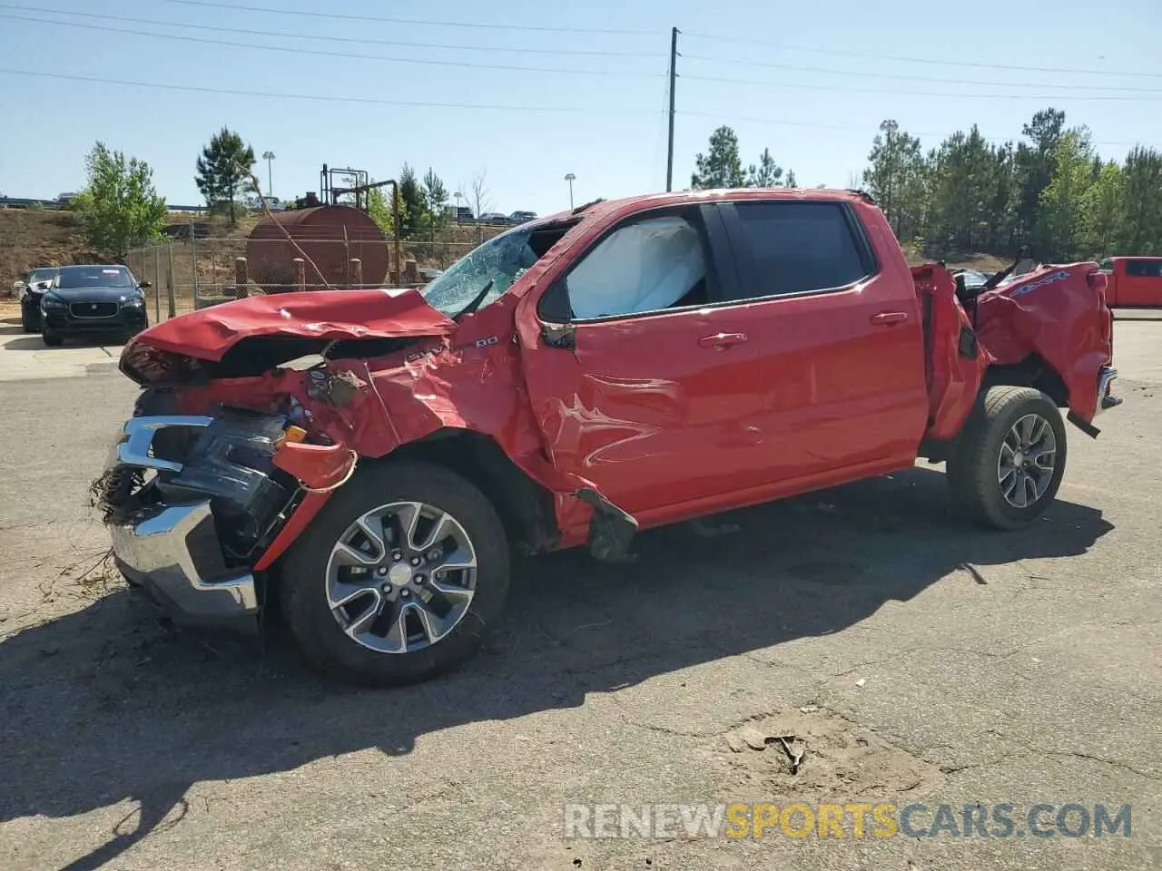 1 Photograph of a damaged car 1GCUYDED3NZ112596 CHEVROLET ALL Models 2022