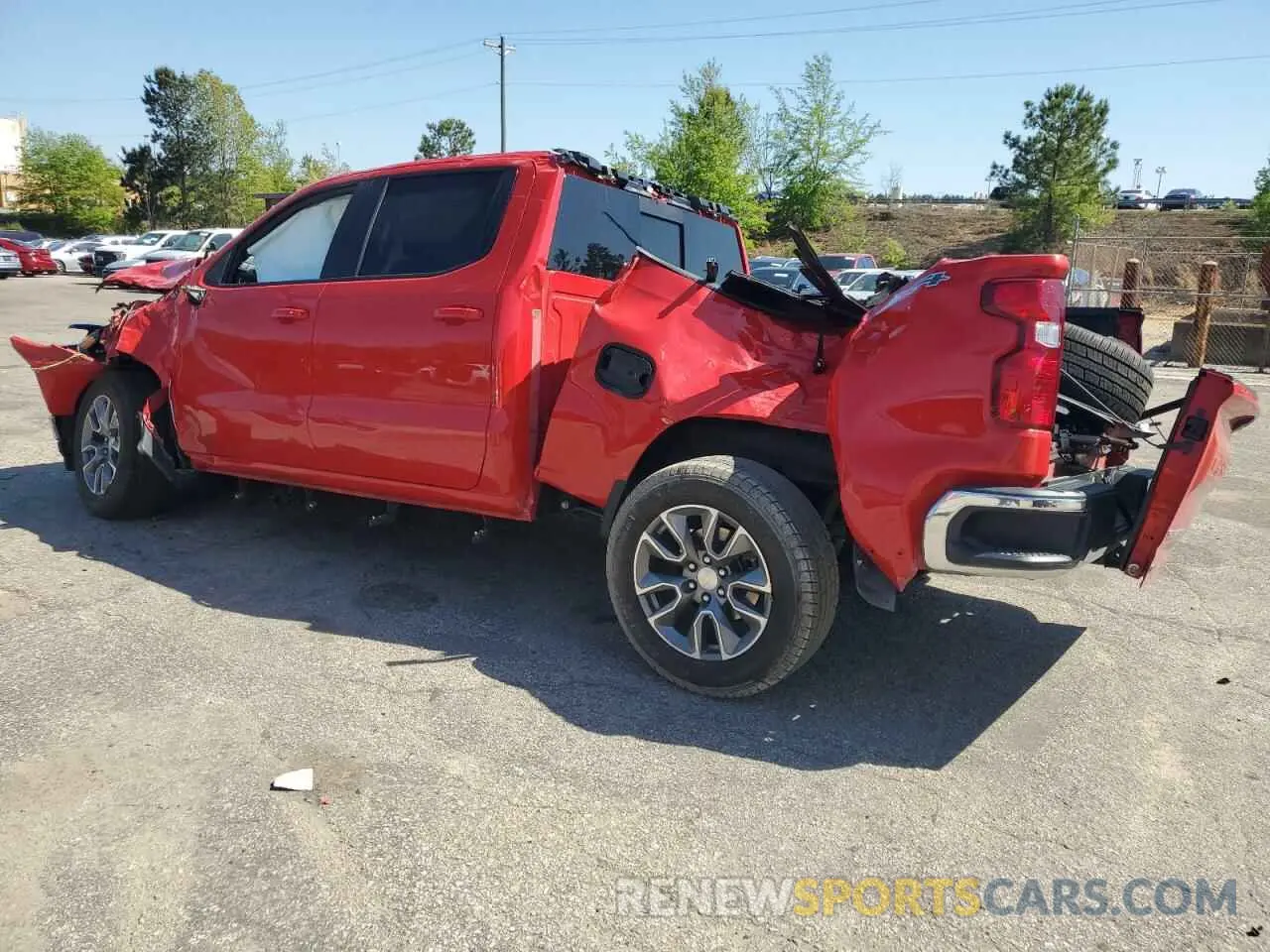 2 Photograph of a damaged car 1GCUYDED3NZ112596 CHEVROLET ALL Models 2022