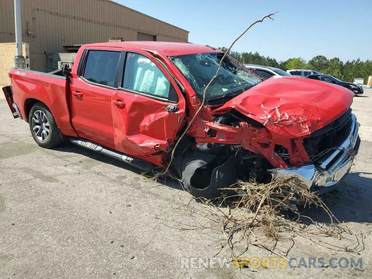 4 Photograph of a damaged car 1GCUYDED3NZ112596 CHEVROLET ALL Models 2022