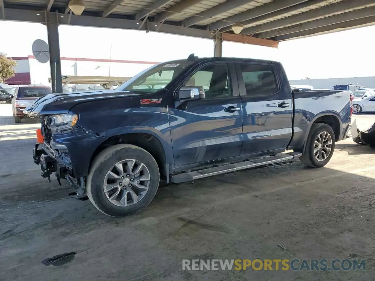 1 Photograph of a damaged car 1GCUYDED5NZ218256 CHEVROLET ALL Models 2022