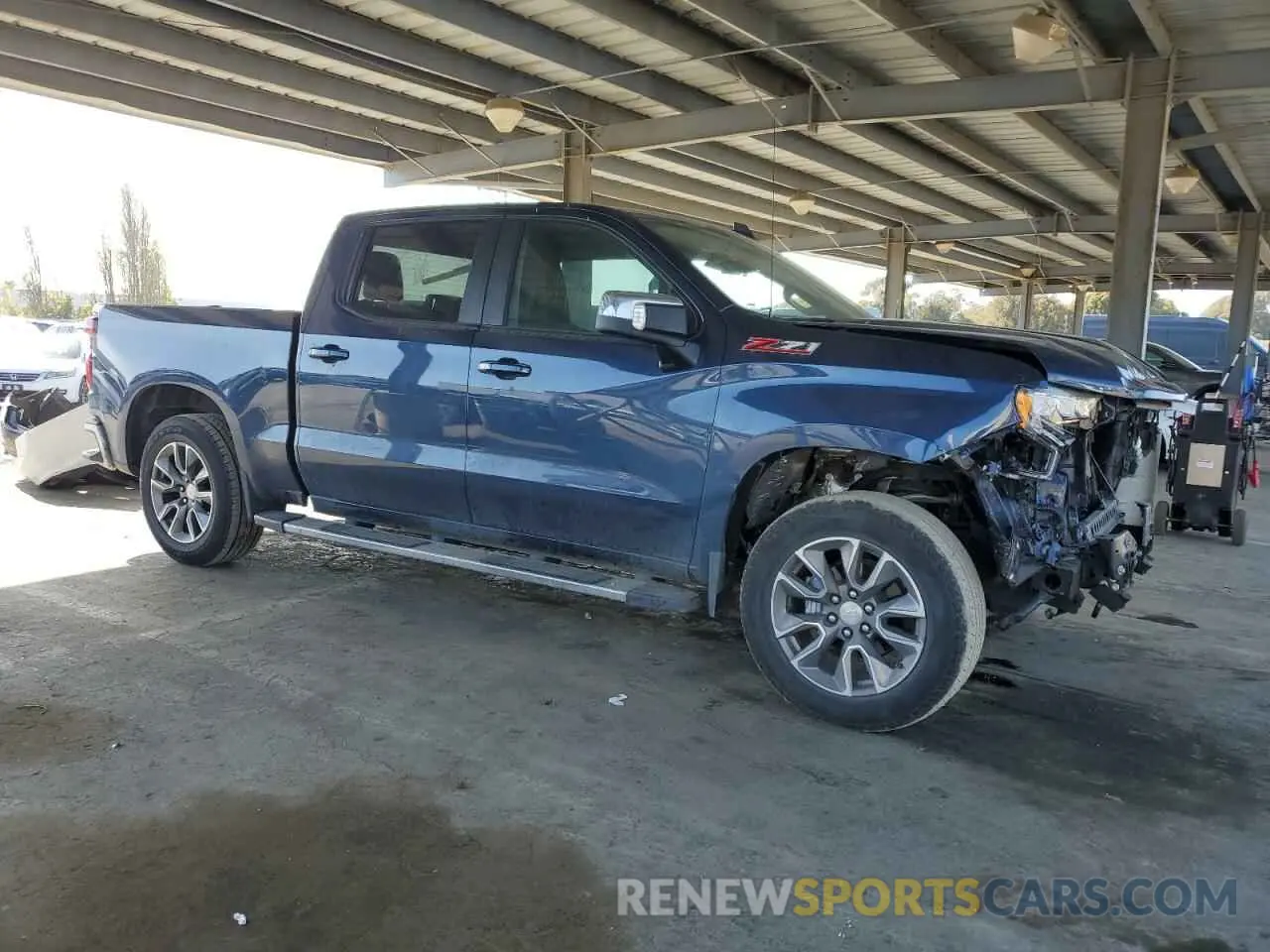 4 Photograph of a damaged car 1GCUYDED5NZ218256 CHEVROLET ALL Models 2022