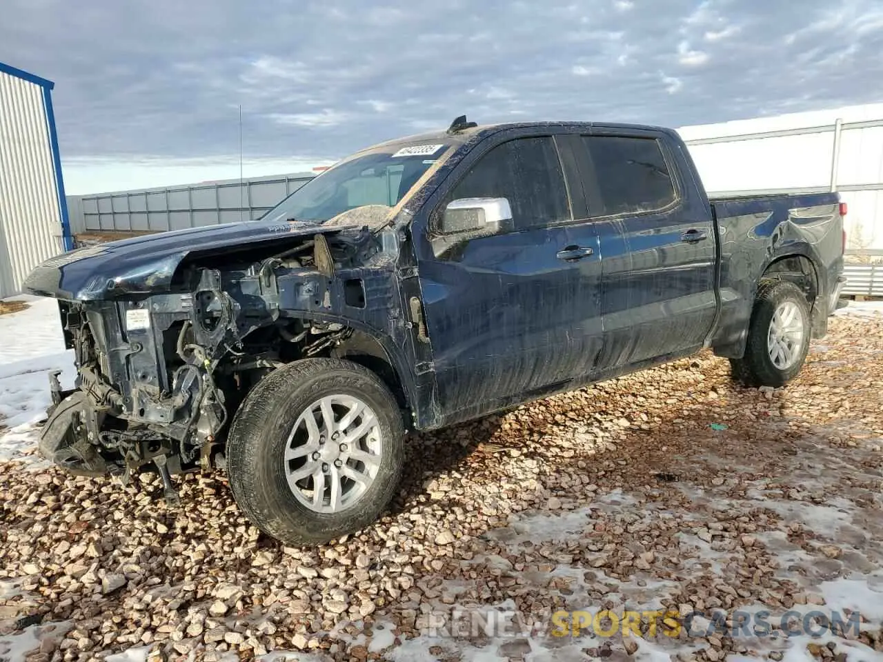 1 Photograph of a damaged car 1GCUYDET7NZ217150 CHEVROLET ALL Models 2022