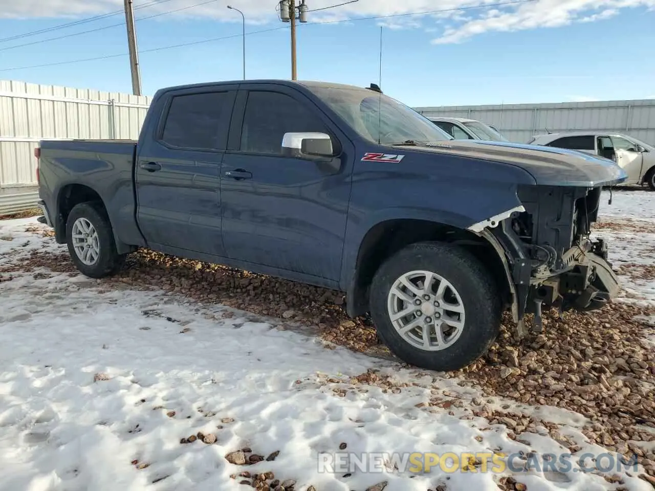 4 Photograph of a damaged car 1GCUYDET7NZ217150 CHEVROLET ALL Models 2022
