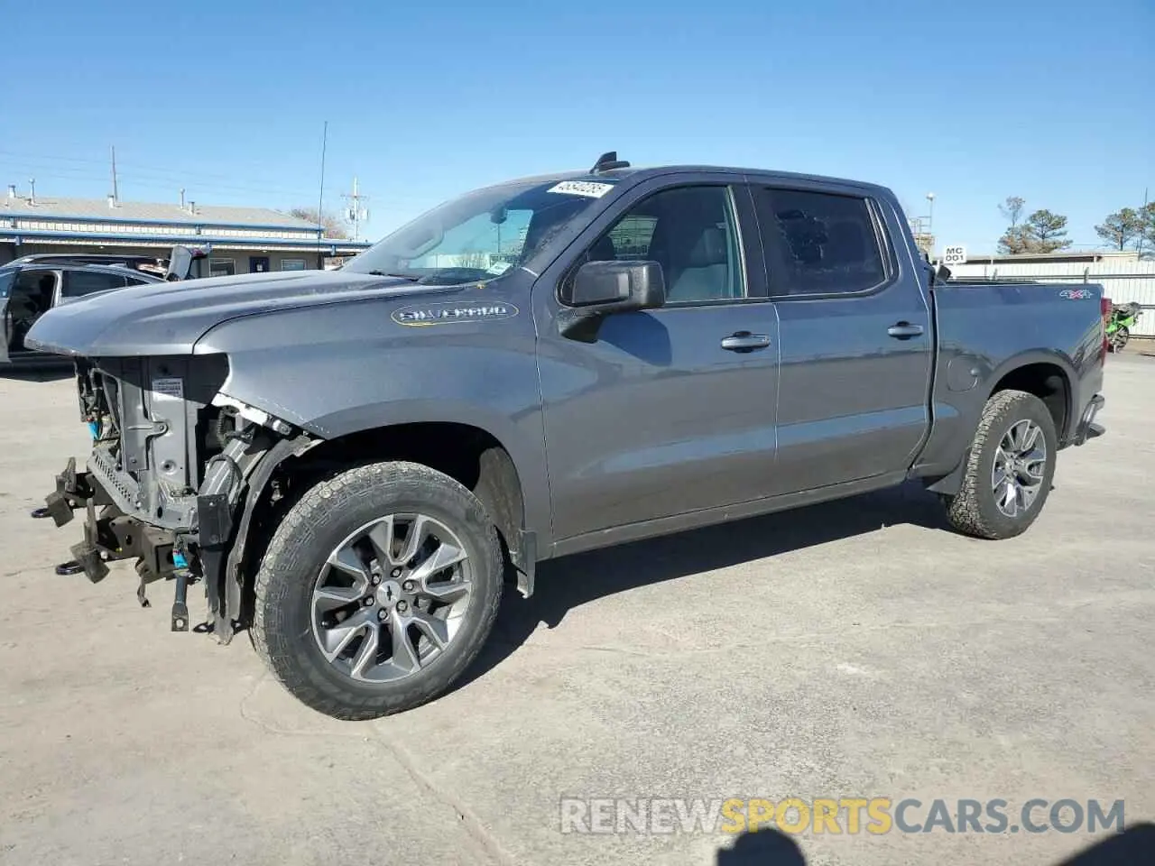 1 Photograph of a damaged car 1GCUYEED4NZ159139 CHEVROLET ALL Models 2022