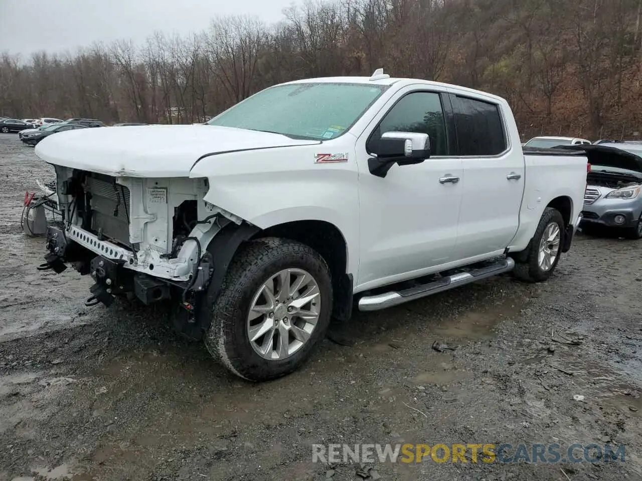 1 Photograph of a damaged car 1GCUYGED7NZ145019 CHEVROLET ALL Models 2022