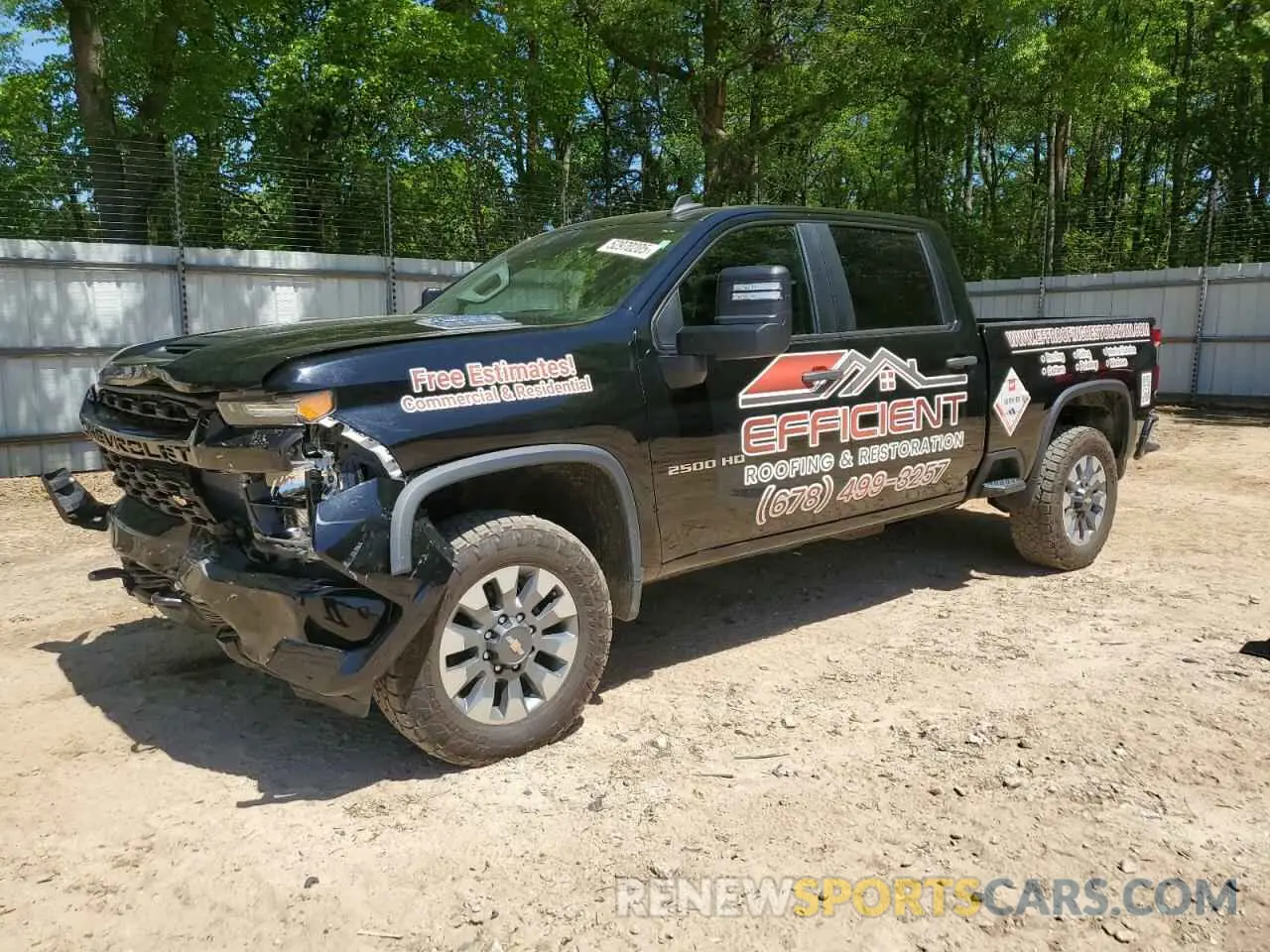1 Photograph of a damaged car 2GC4YMEY6N1202577 CHEVROLET ALL Models 2022