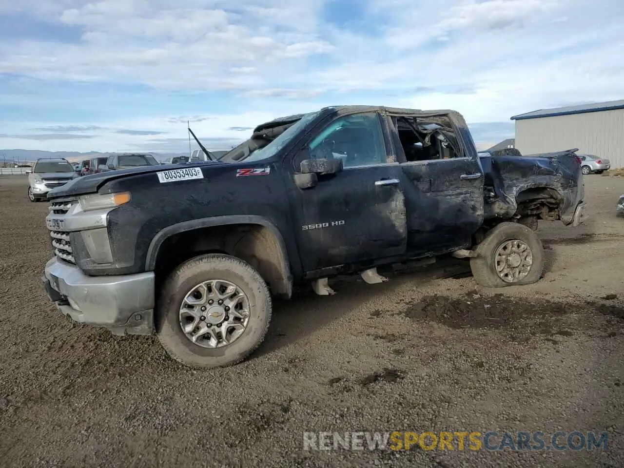 1 Photograph of a damaged car 2GC4YUEY0N1217902 CHEVROLET ALL Models 2022