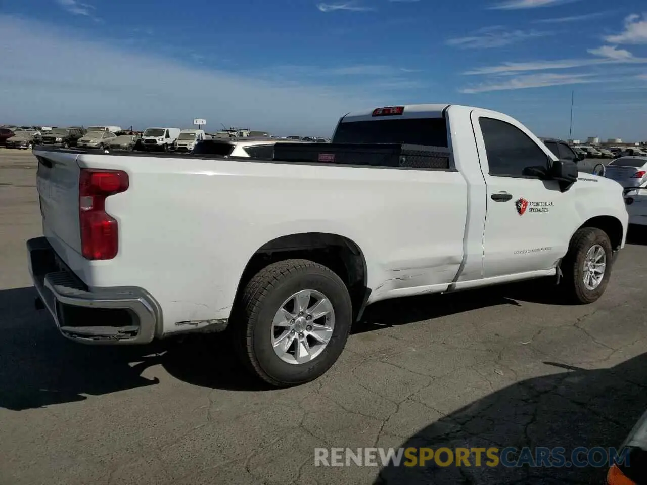 3 Photograph of a damaged car 3GCNAAED0NG589168 CHEVROLET ALL Models 2022