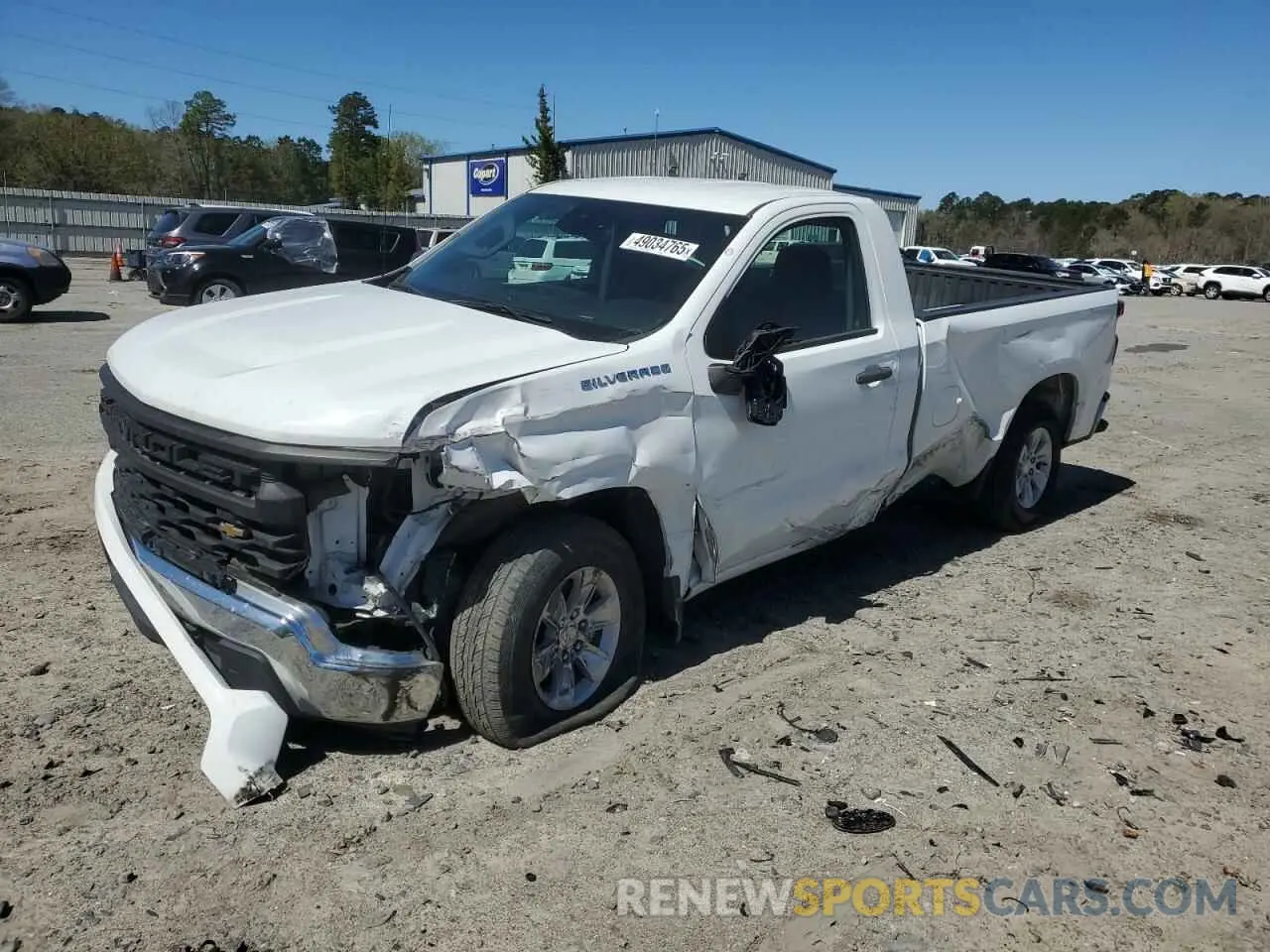 1 Photograph of a damaged car 3GCNAAED1NG557619 CHEVROLET ALL Models 2022