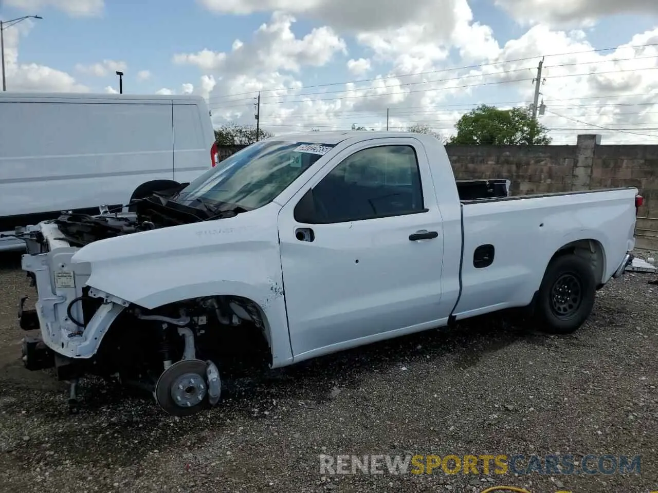 1 Photograph of a damaged car 3GCNAAED2NG573571 CHEVROLET ALL Models 2022