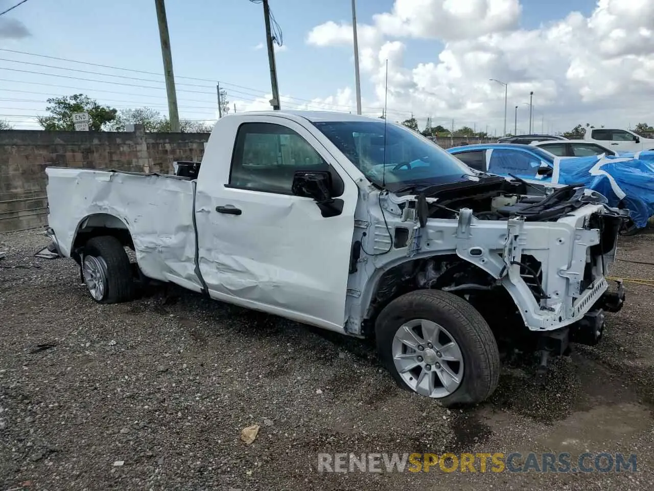 4 Photograph of a damaged car 3GCNAAED2NG573571 CHEVROLET ALL Models 2022