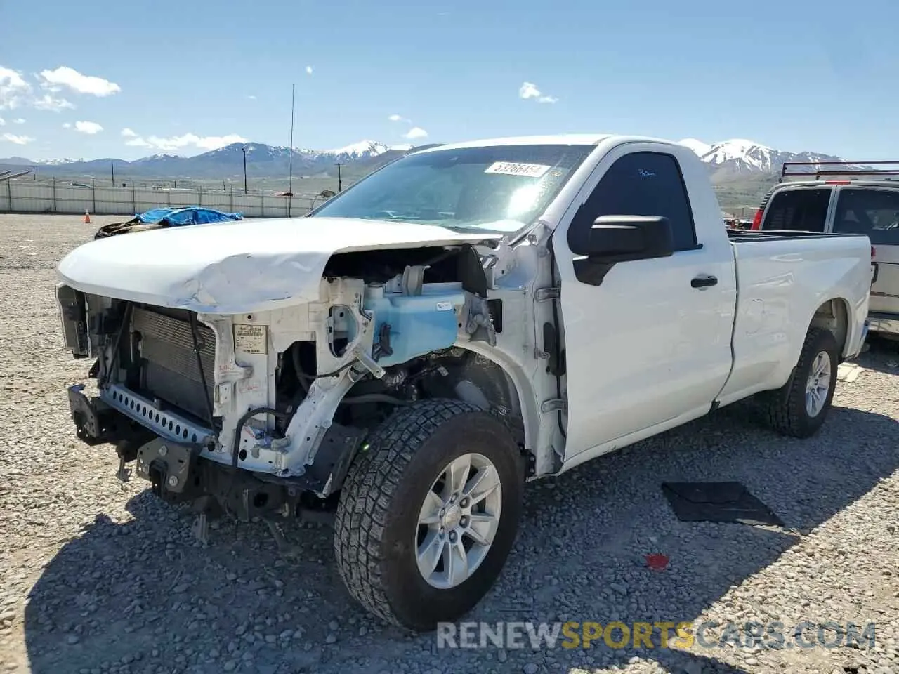 1 Photograph of a damaged car 3GCNAAED4NG602097 CHEVROLET ALL Models 2022