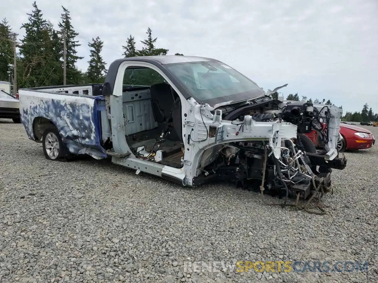 4 Photograph of a damaged car 3GCNAAED6NG638762 CHEVROLET ALL Models 2022